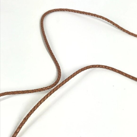 LOUIS VUITTON M67302 Ceinture VVN Trece belt Knitting belt Leather Brown/Gold main image 2